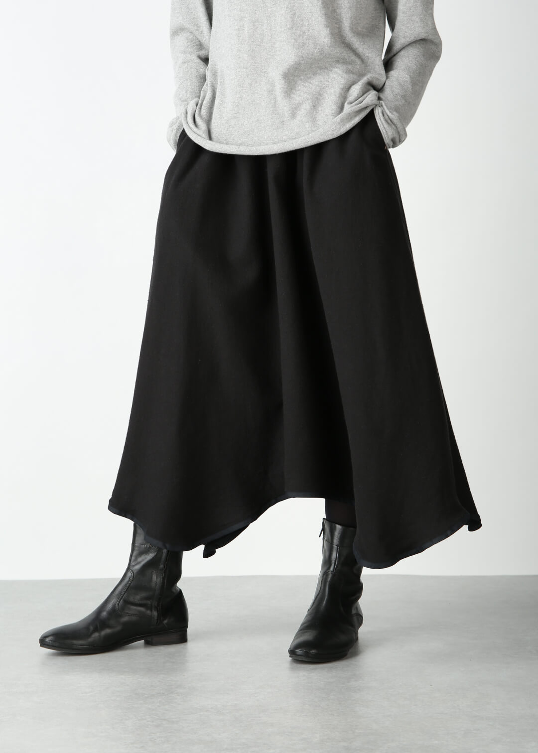 Yuragi Skirt 56dt twill Khadi – マザーハウス 公式サイト