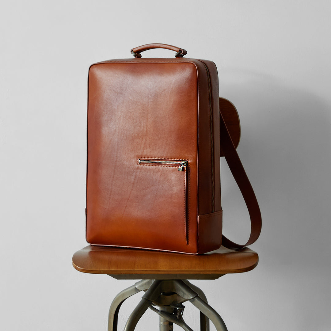 MOTHER HOUSE Antique Square Backpack
