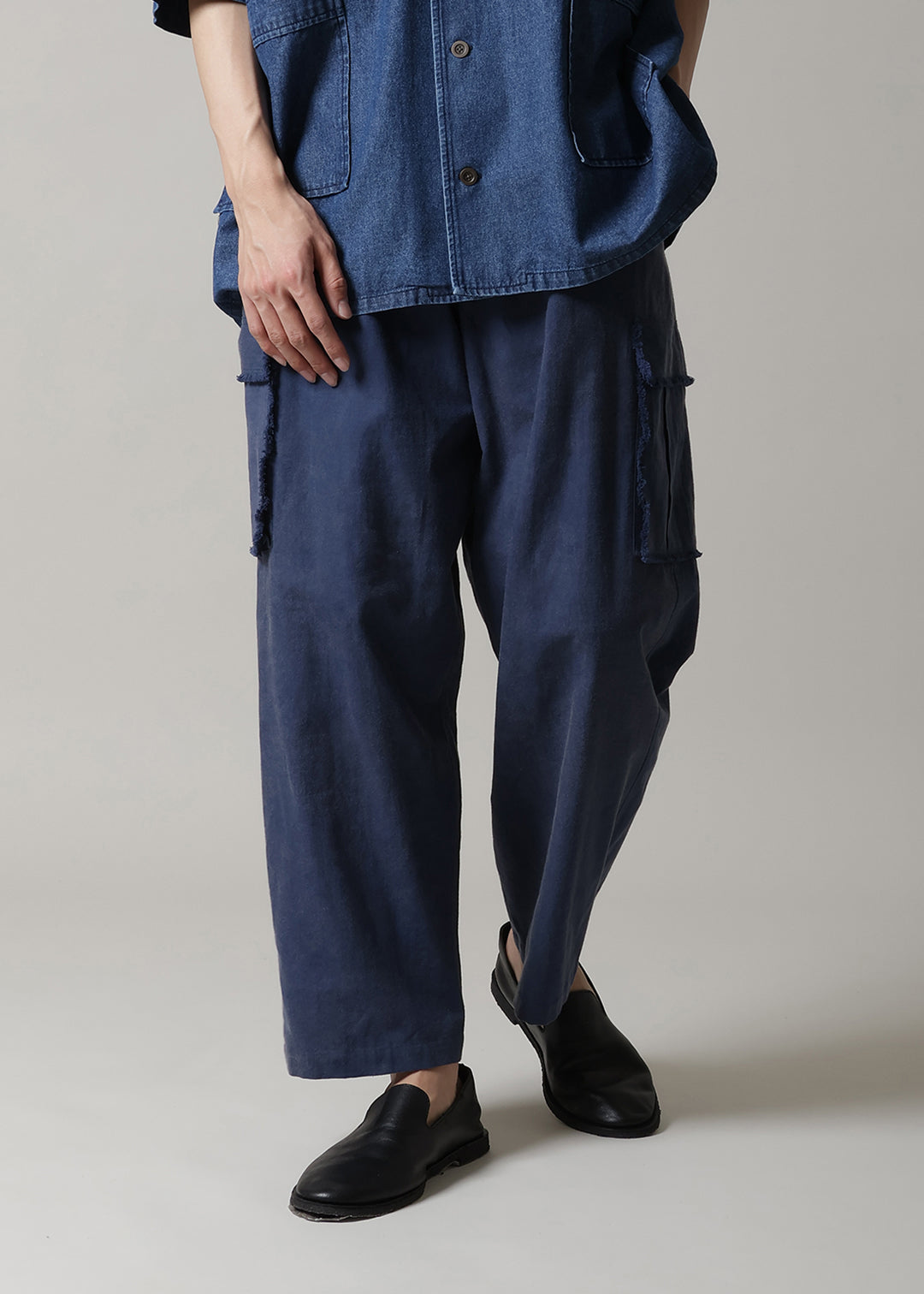 Play Cargo Pants Washed Khadi