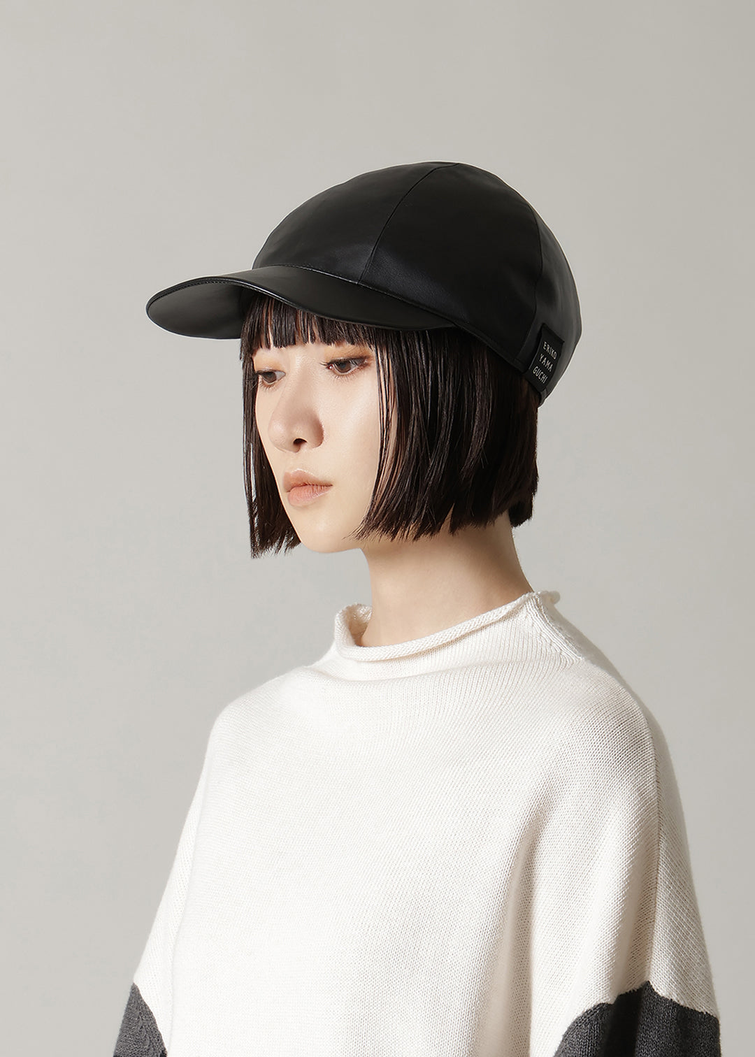 Koiki Leather Simple Cap