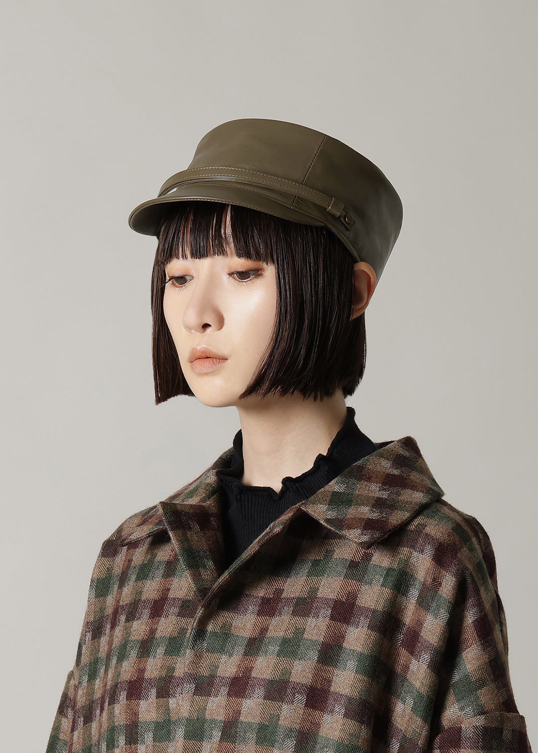 Koiki Leather Work Cap