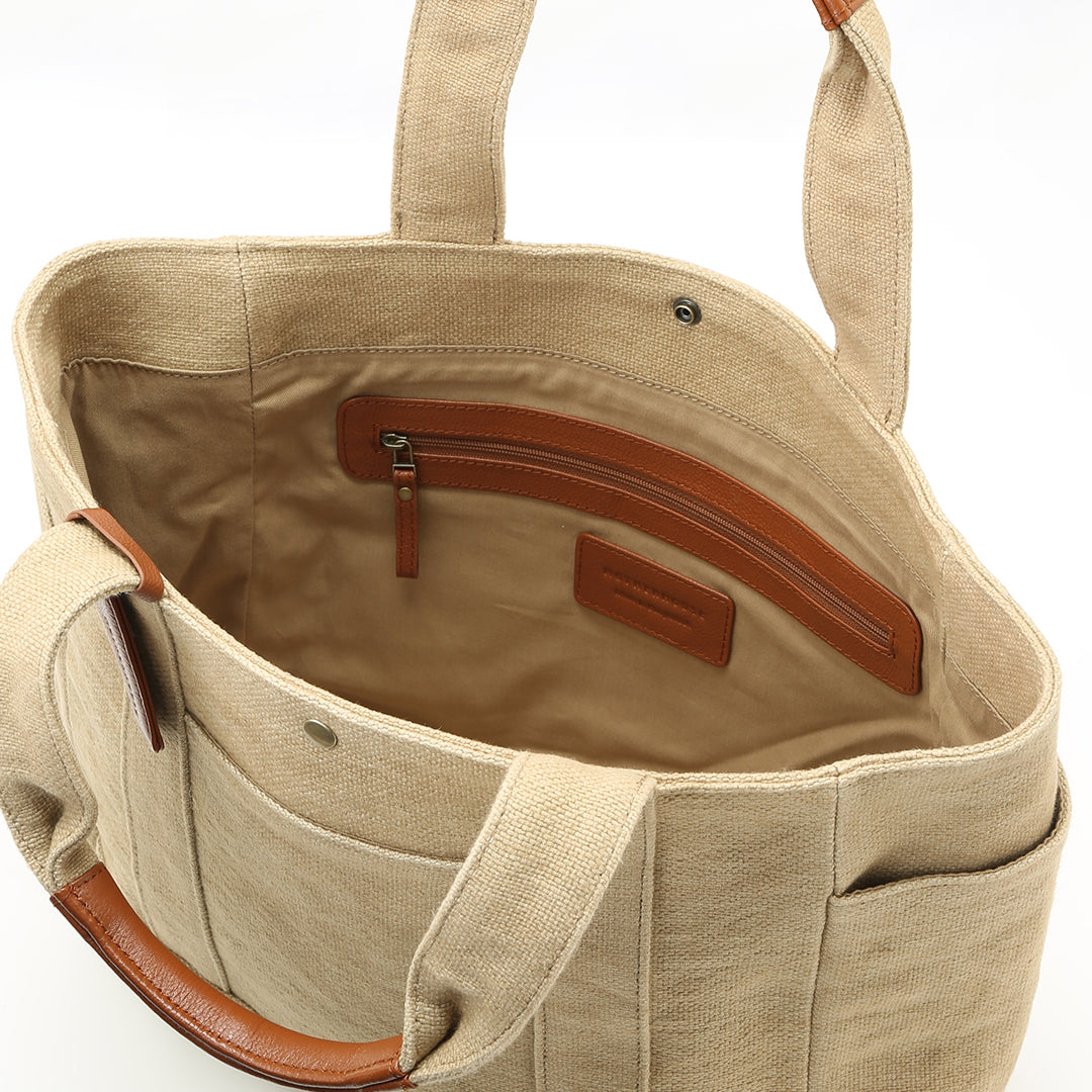 Washed Jute Tote