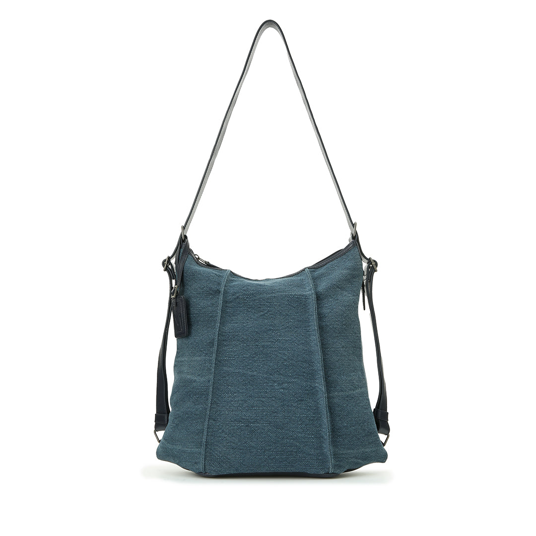 Washed Jute 3 Way Backpack