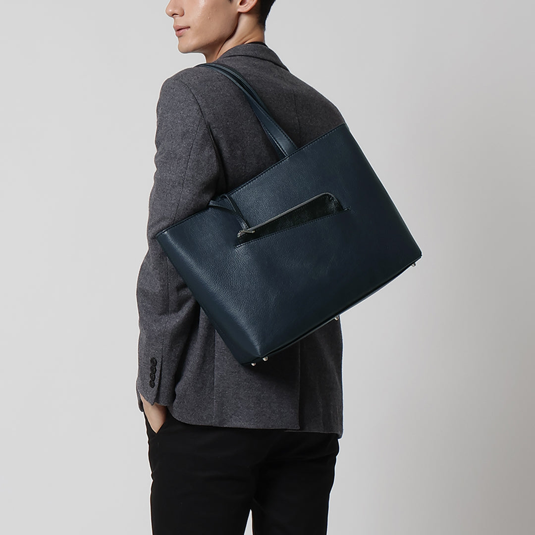 Linear Zip Tote