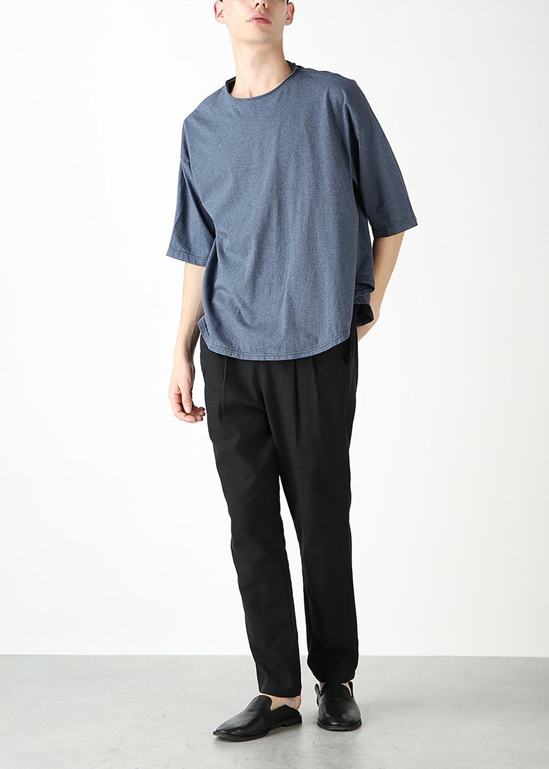 Metamo Round Neck Tops Soft Jersey