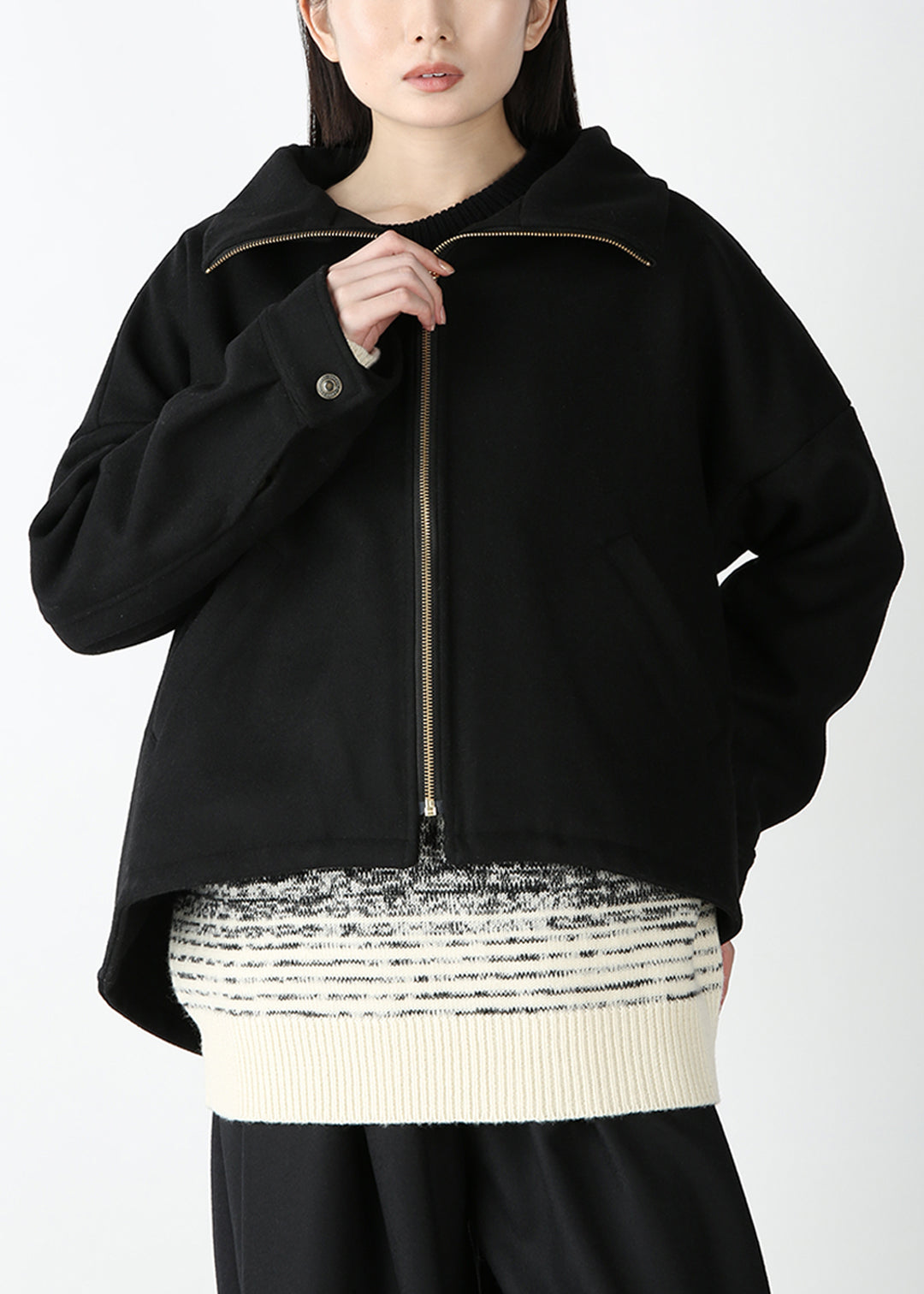 Matou Blouson Thick Wool Felt