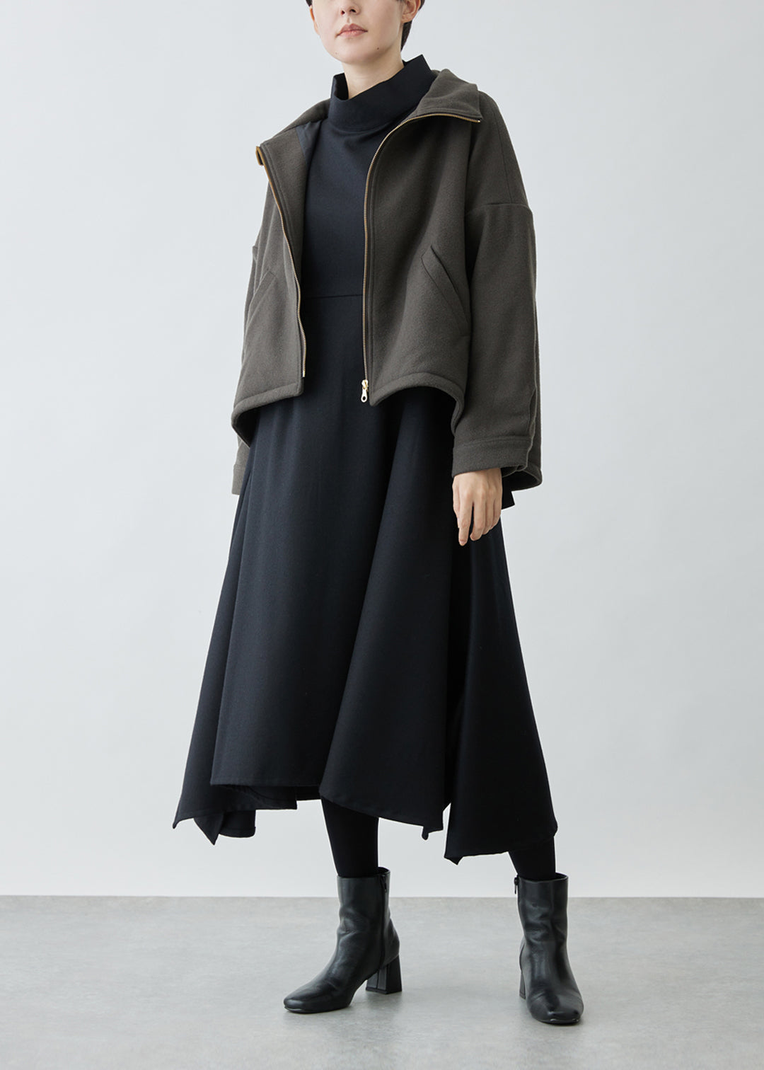 Matou Blouson Thick Wool Felt