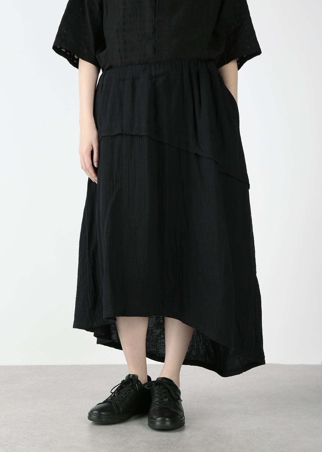 Hiyaku Fish Tail Skirt Cotton Gauze