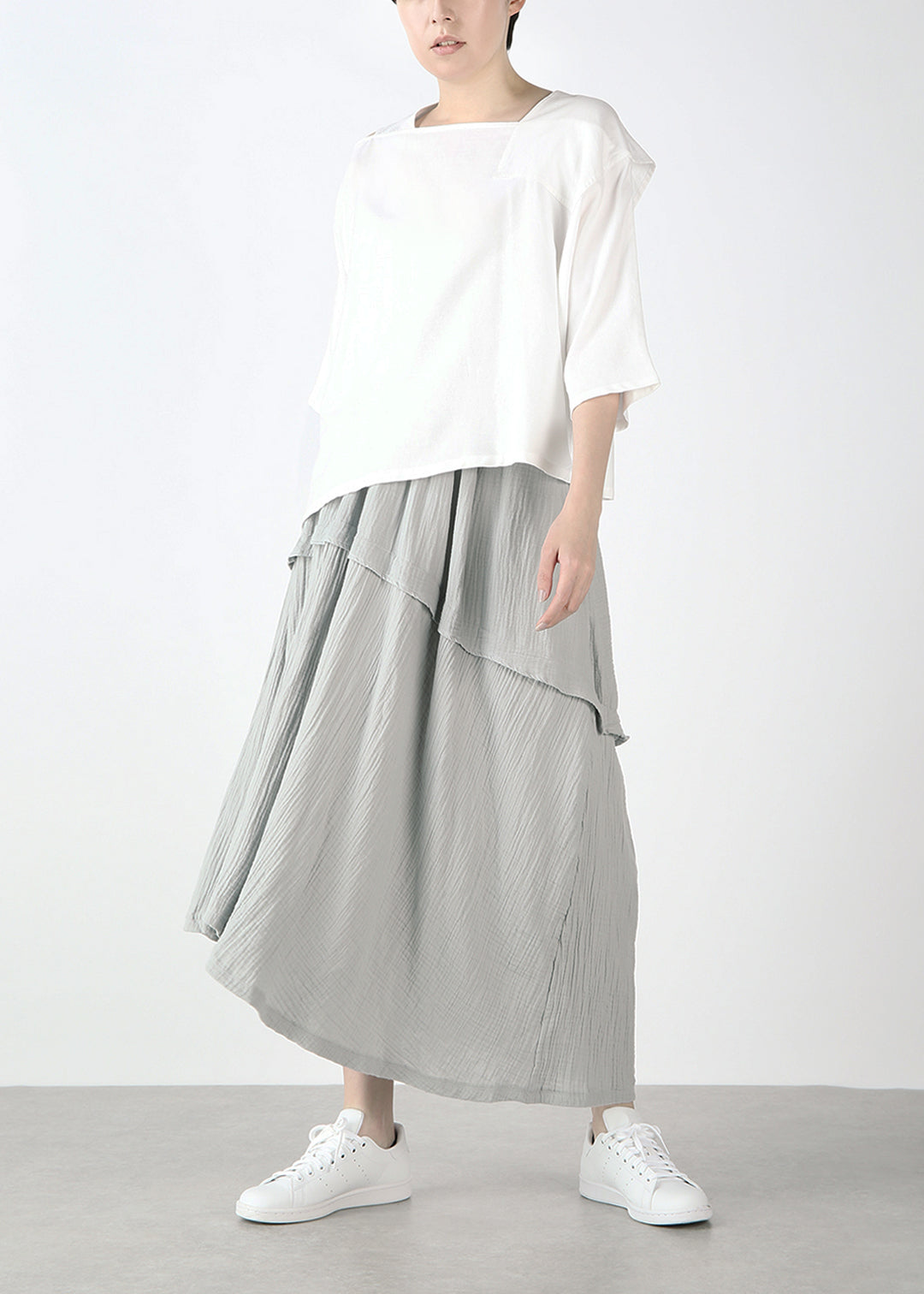 Hiyaku Fish Tail Skirt Cotton Gauze