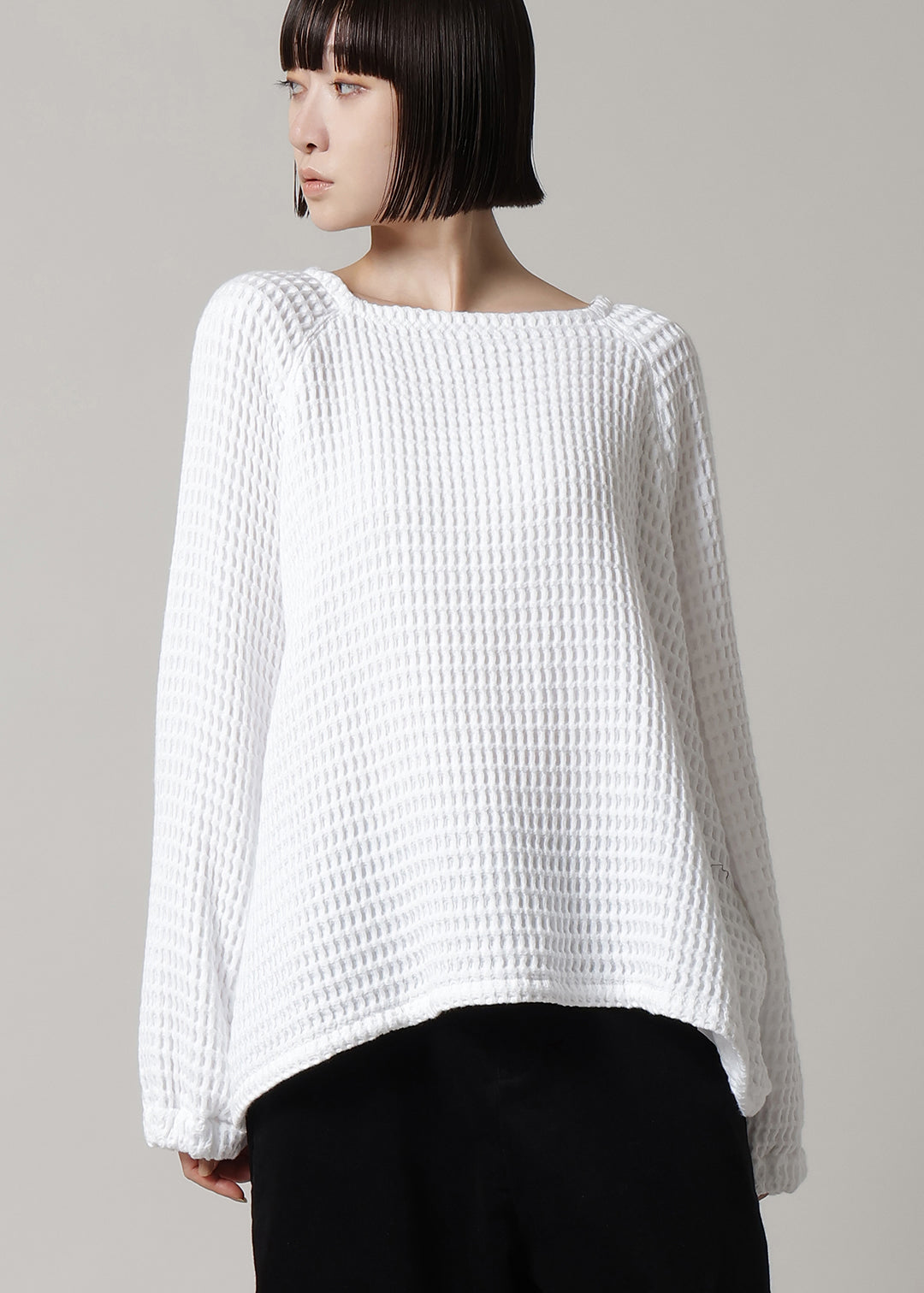 Matou Raglan Sleeve TP Waffle Gauze