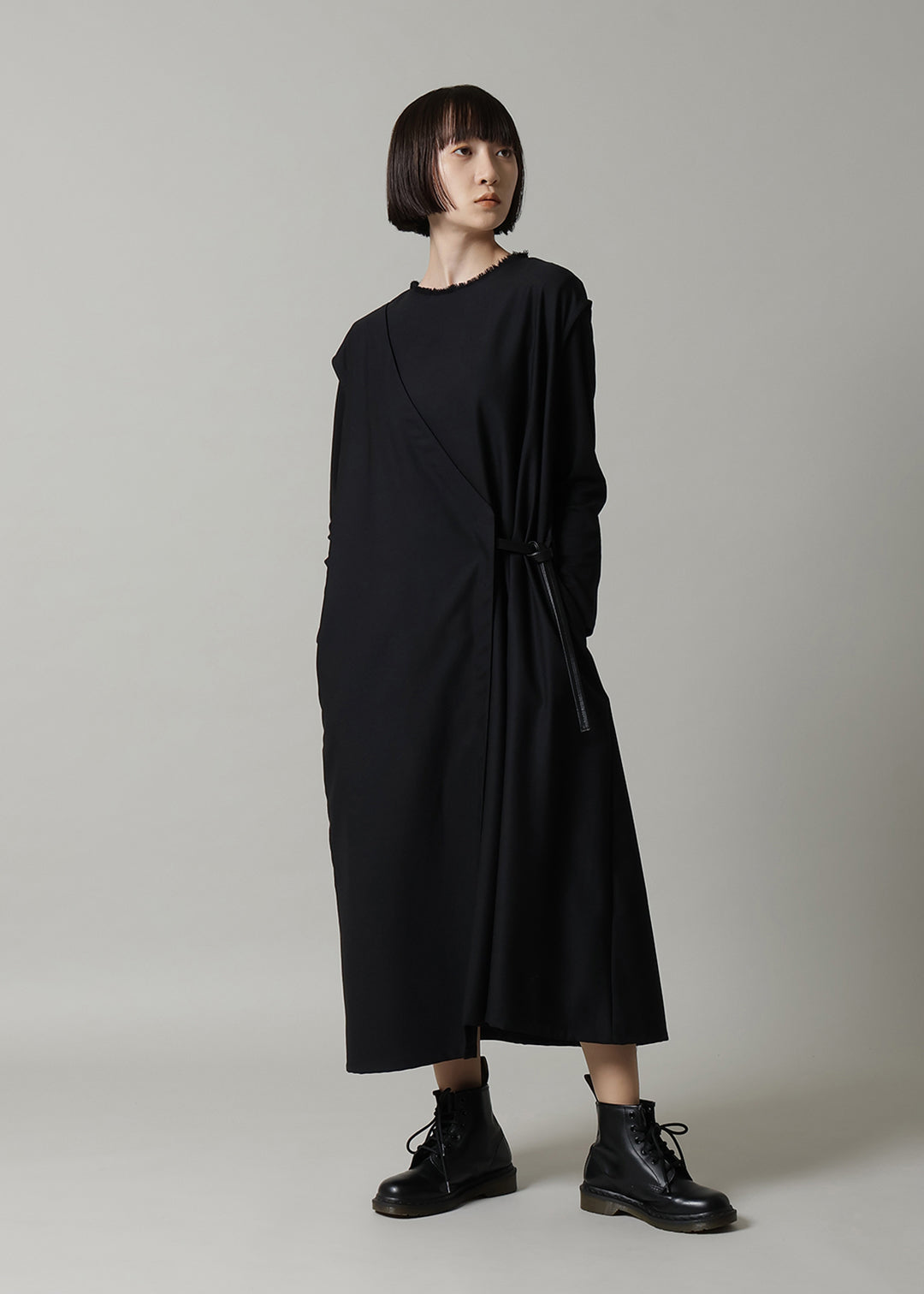 Obi No-sleeve One-piece Trousering