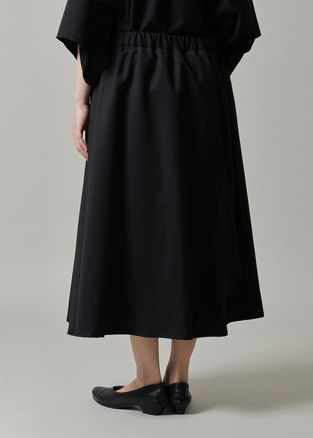 Yuragi Drape Long Skirt Trousering