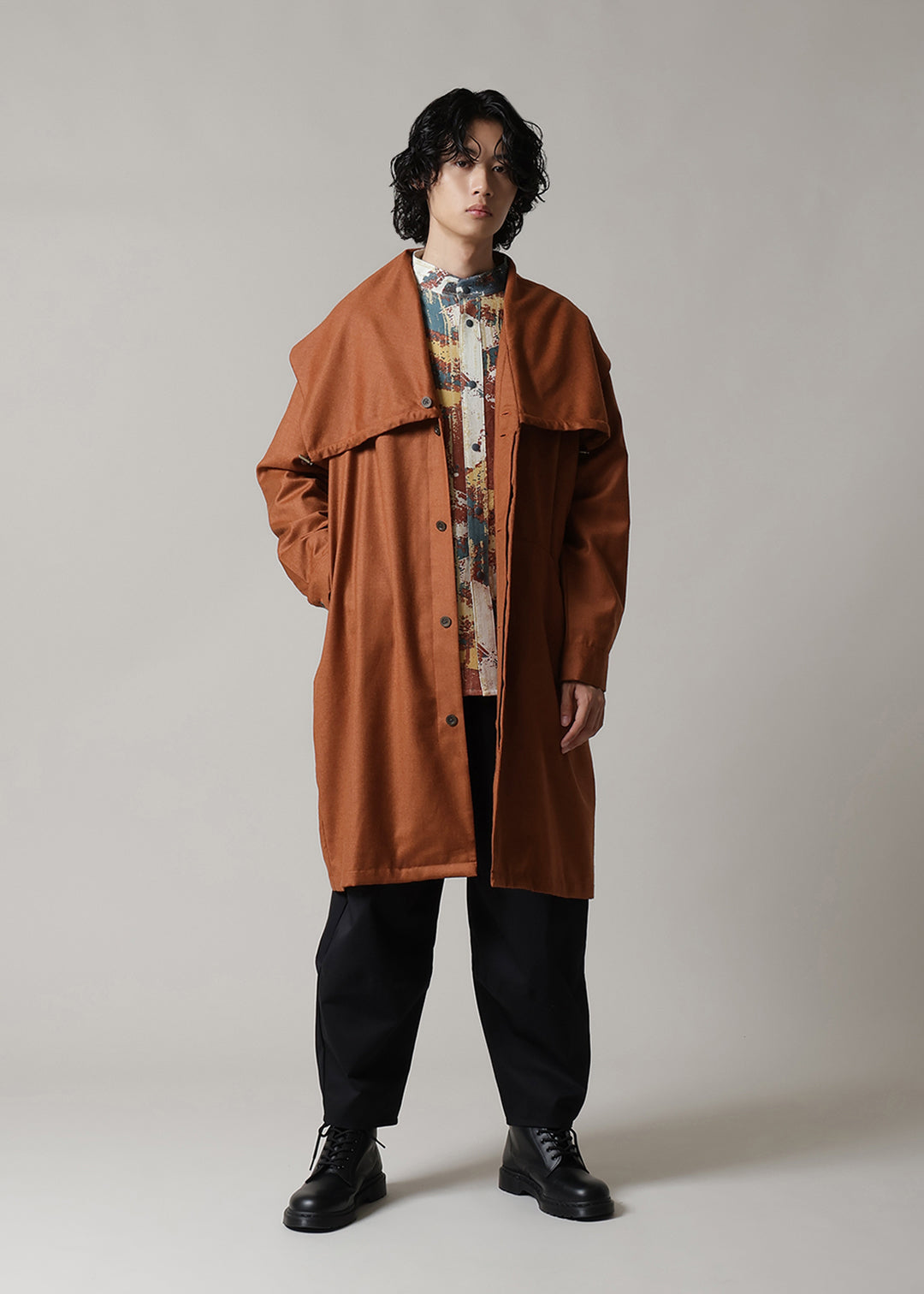 Nomad Big Collar Coat Ornello