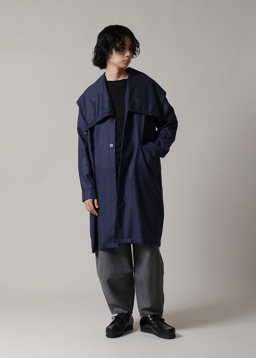 Nomad Big Collar Coat Ornello