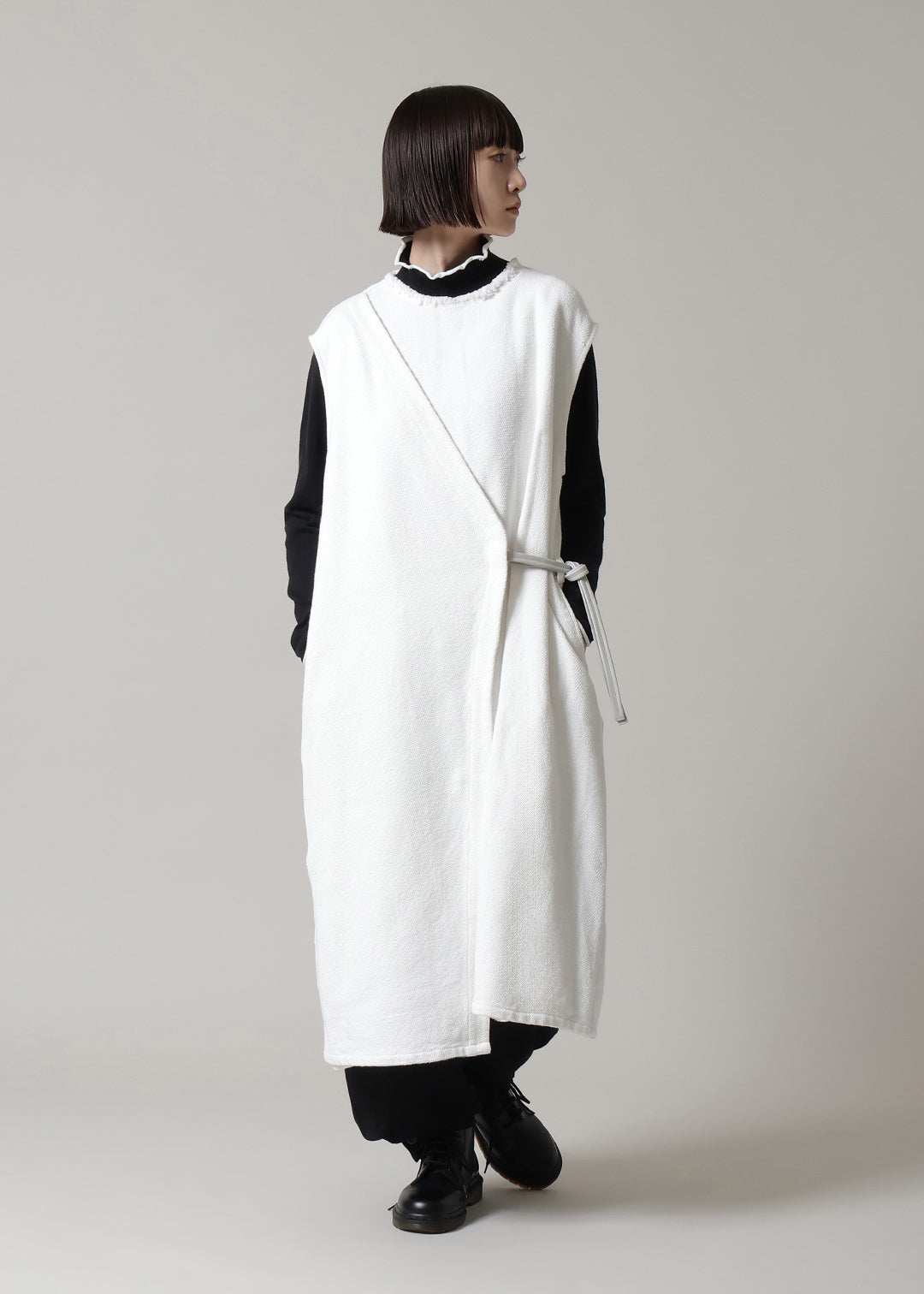 Obi No-sleeve One-piece 0 Khadi