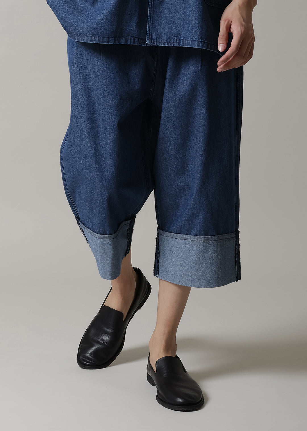 Kaname Cropped Pants Denim