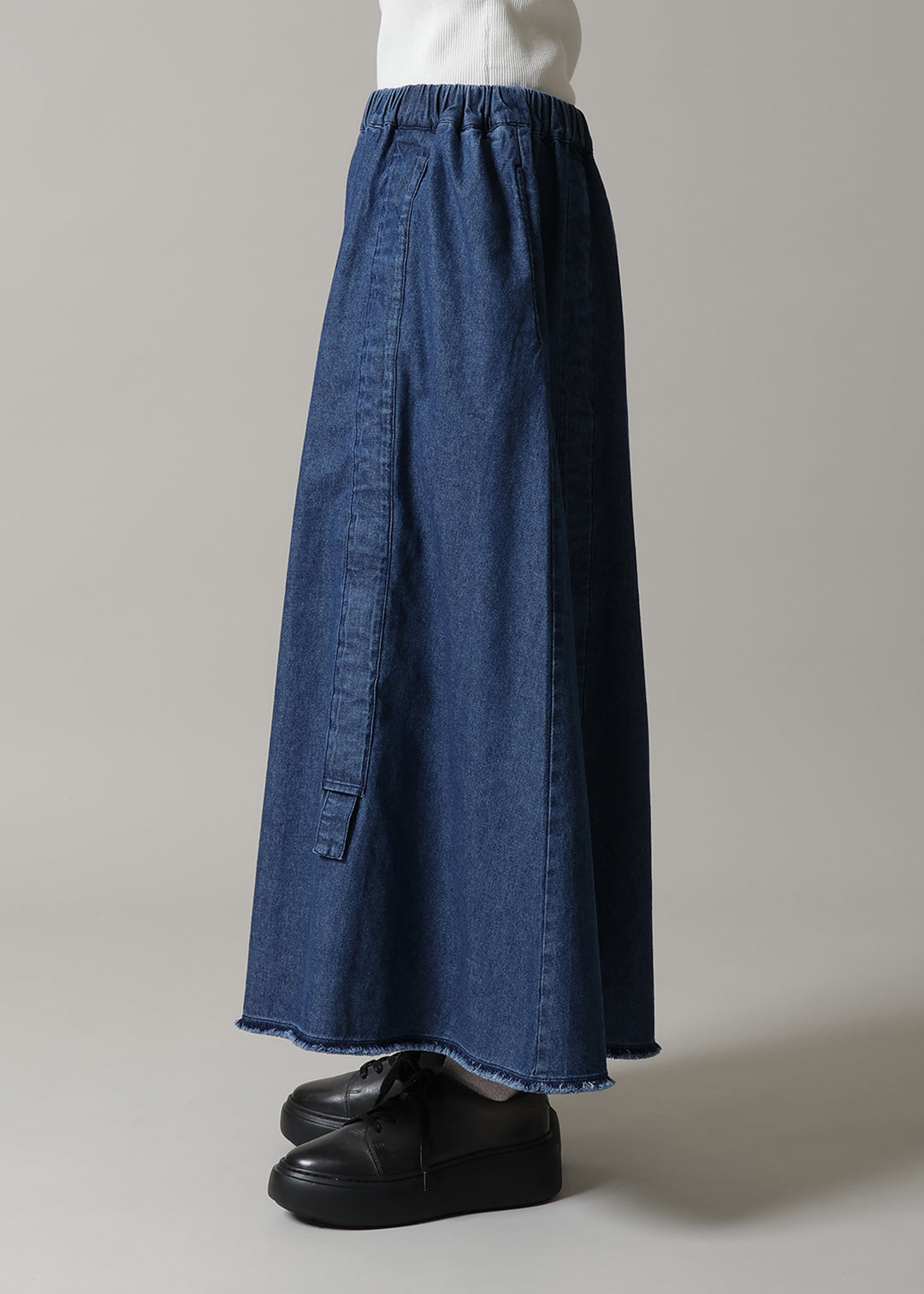 Rhythm Drawstring Skirt Denim