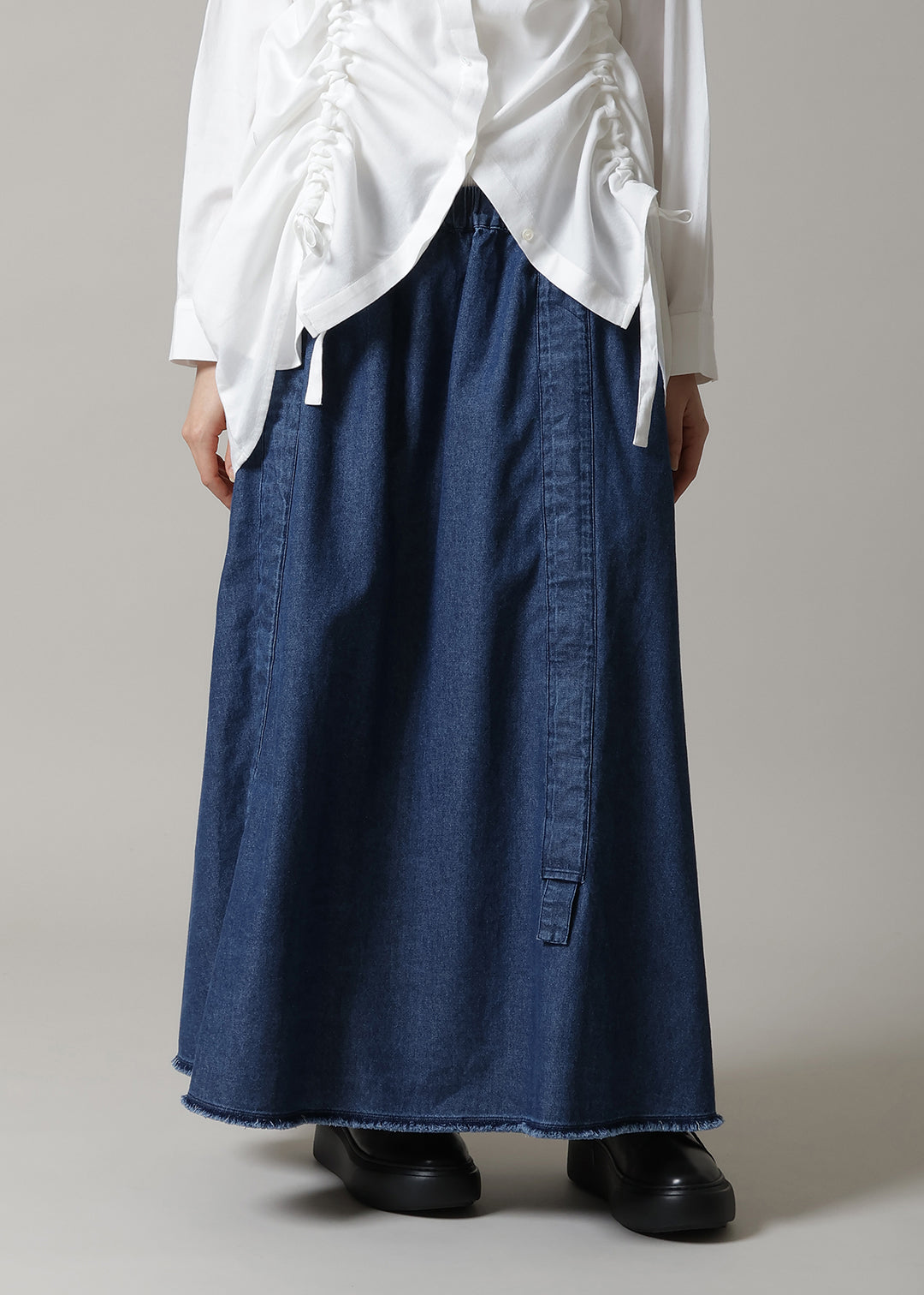 Rhythm Drawstring Skirt Denim