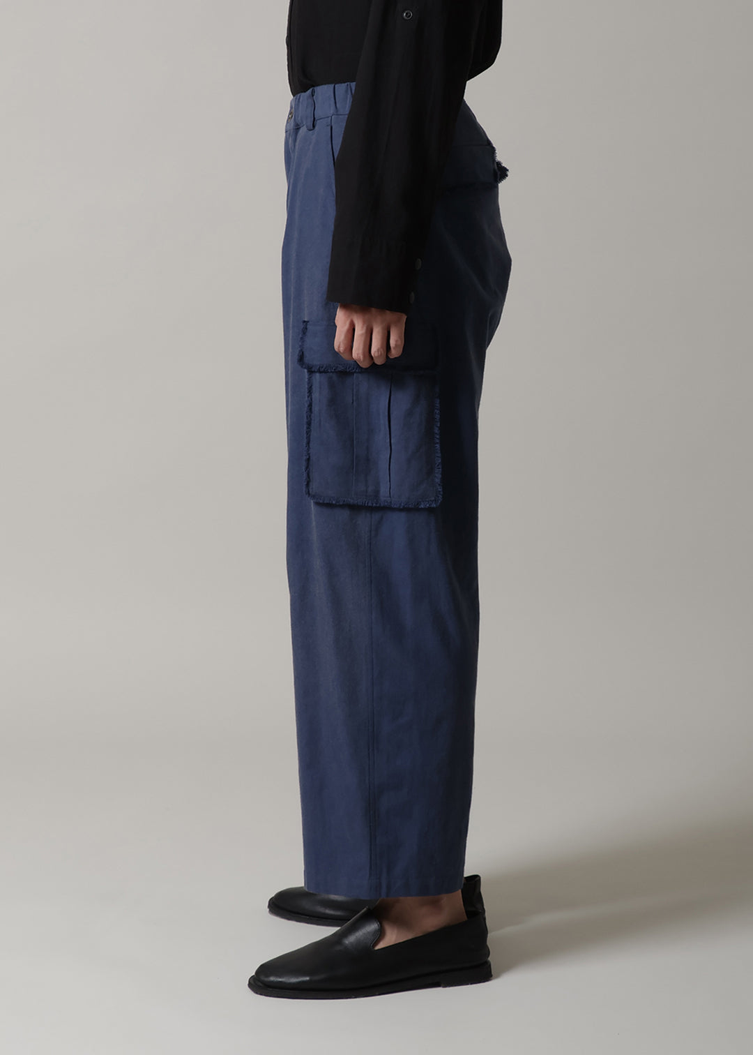 Play Cargo Pants Washed Khadi