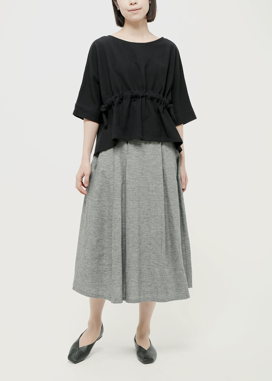 Summer Oxford Tuck Skirt – マザーハウス 公式サイト