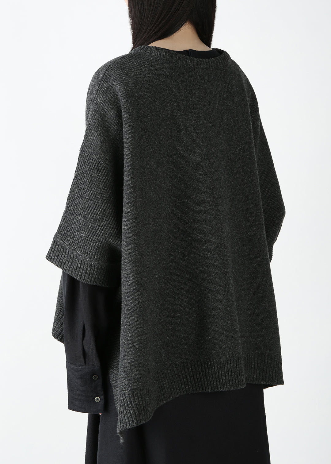 5gg Lamb Wool Square Sweater – マザーハウス 公式サイト