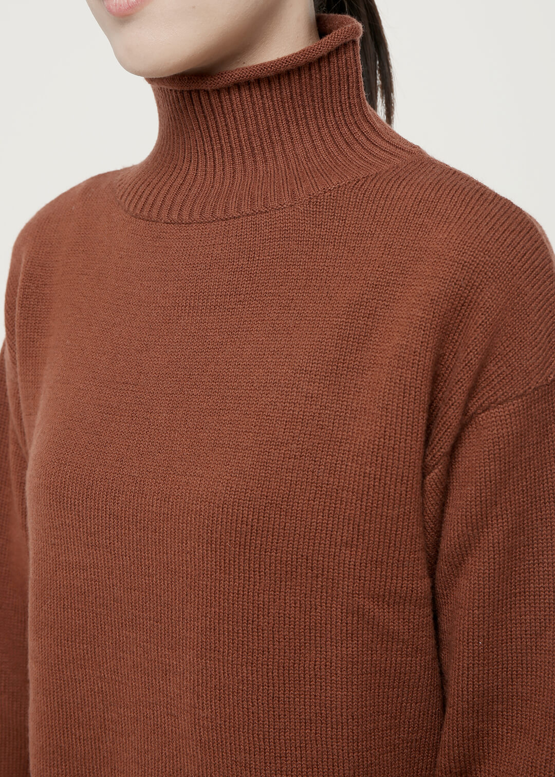 7gg Fine Wool Rolled Collar Sweater – マザーハウス 公式サイト